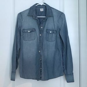 JCrew chambray buttonup